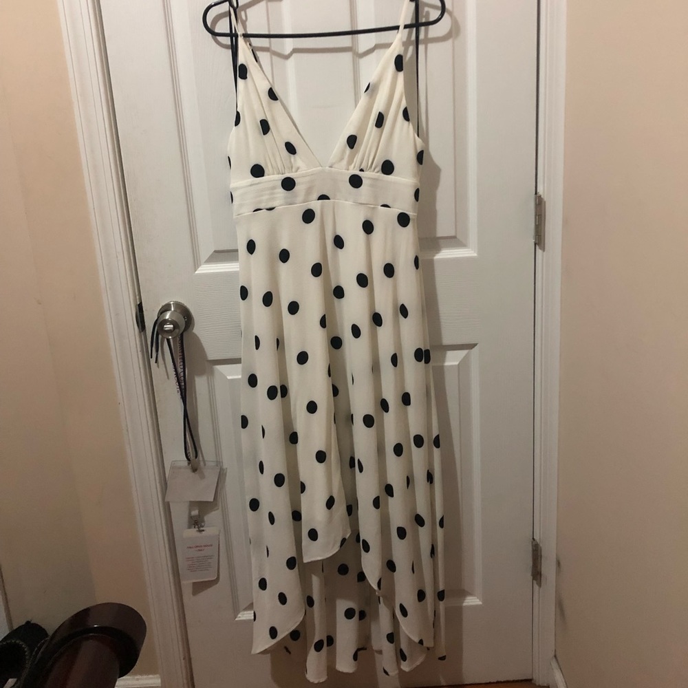 Forever 21 Maxi Polka Dot Dress